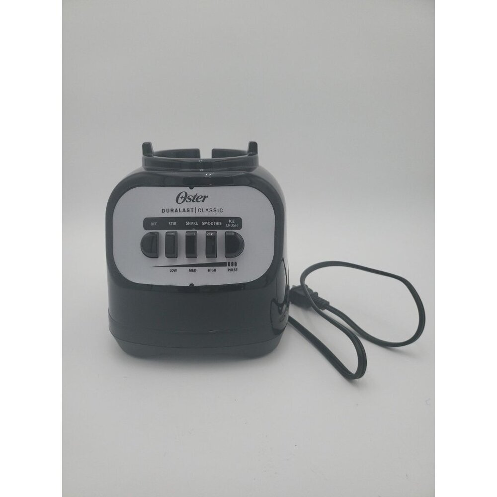 Oster Duralast‎ Classic Black Replacement Blender Base ONLY Tested Working 564A